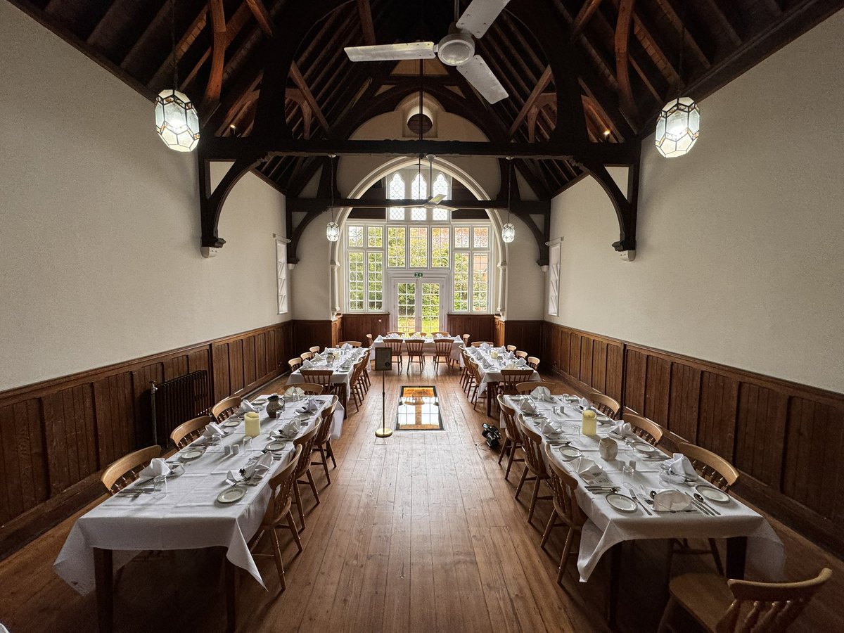 It’s a really big day at @EmmausNorfolk_W The official opening of the newly restored refectory at Ditchingham. All thanks to a grant from @HeritageFundUK @HeritageFundM_E