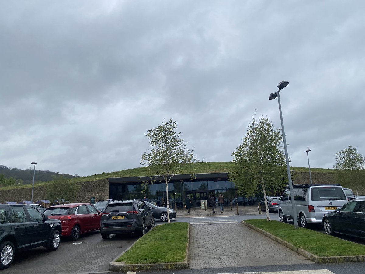 Had to break my journey to Bristol.Sitting is unpleasant after an hour, but will be so much fun when I am repelling off the hospital wall @bwhospcharity.Why can’t all services be like these at Gloucester & with such good family facilities🙏👏@gloucesterservices