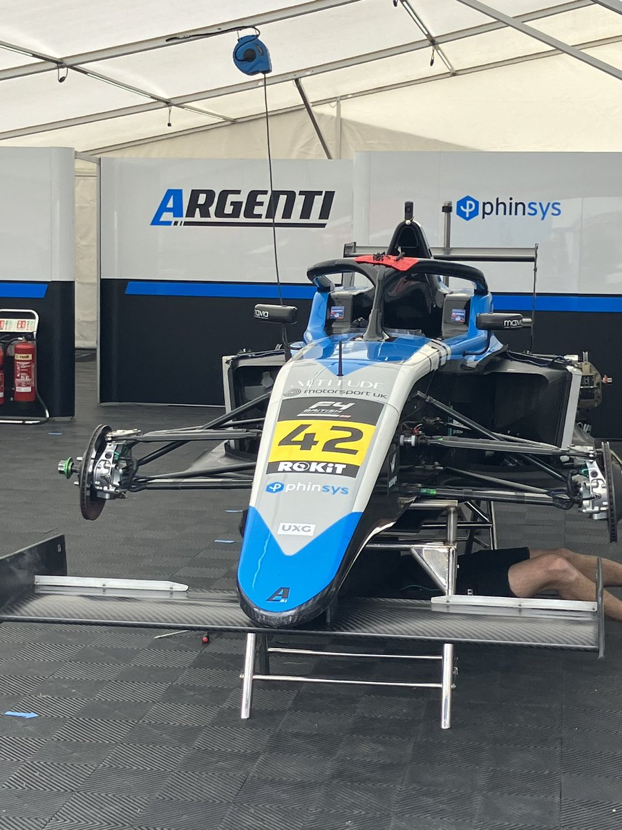 We’re here at Donington Park supporting <a href="/officialrowancp/">Rowan Campbell-Pilling</a> making his F4 debut 🥳