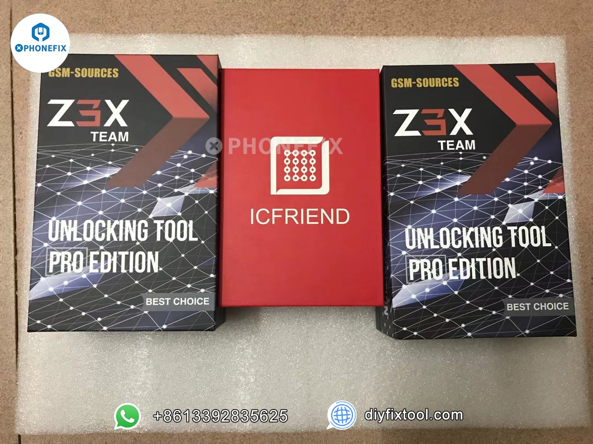 weikexiu's tweet image. The one-stop solution for rooting and unlocking is found!

Introducing the Z3X Pro Box - your one-stop solution for Samsung and LG phone repair, flashing and unlocking.
#phonerepair #UnlockTool #flashingtool #imeirepair #TechSavvy #GadgetLove #MobileTech #PhoneFix #diyfixtool