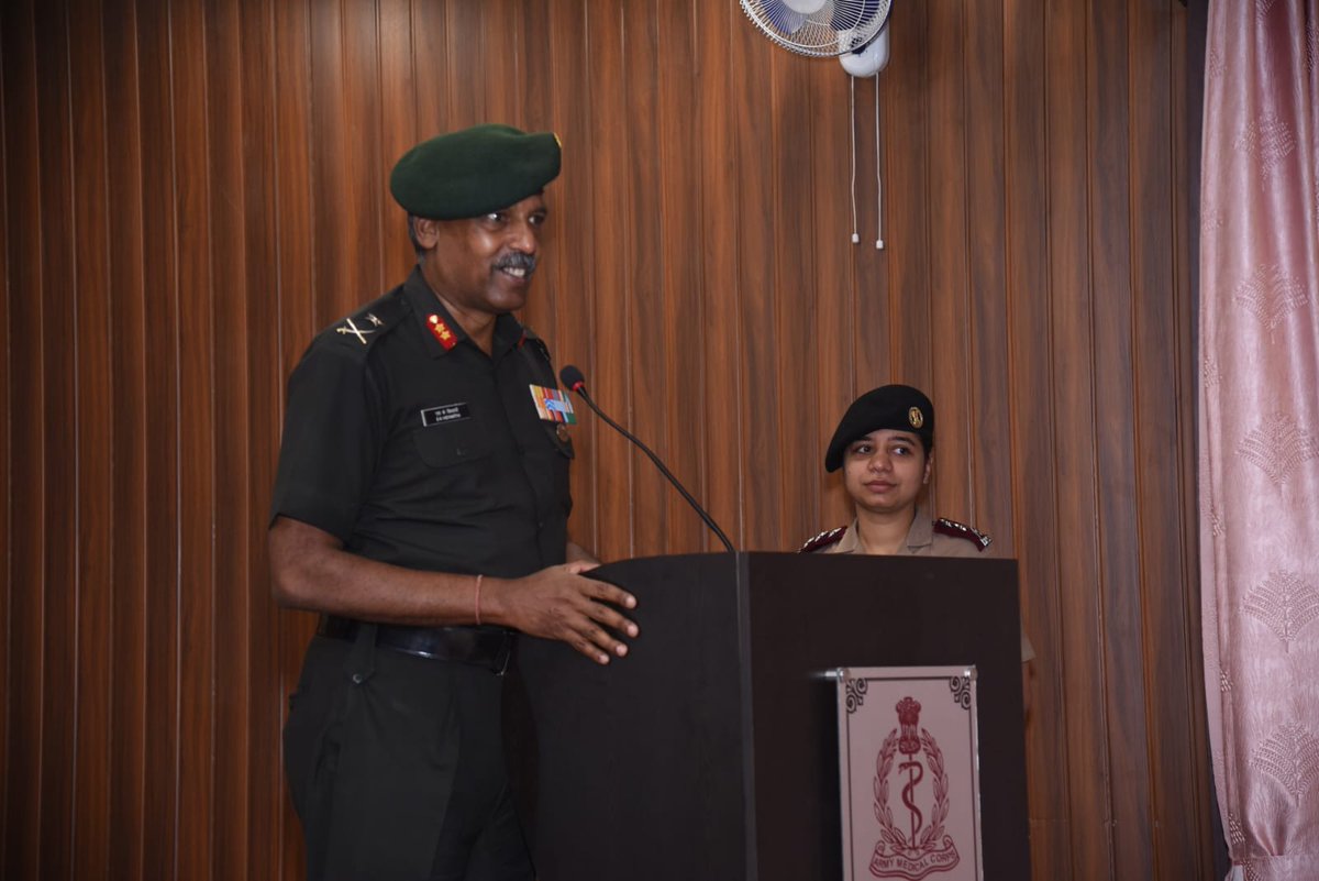 Military Hospital, Kamptee launched a motivation complex as a tribute to supreme sacrifice made by Capt Anshuman Singh, KC (P) while serving in Siachen in 2023. The complex embodies a mini auditorium & a lawn named after him as 'Anshuman Gardens'. @IaSouthern @dgafms_mod @adgpi