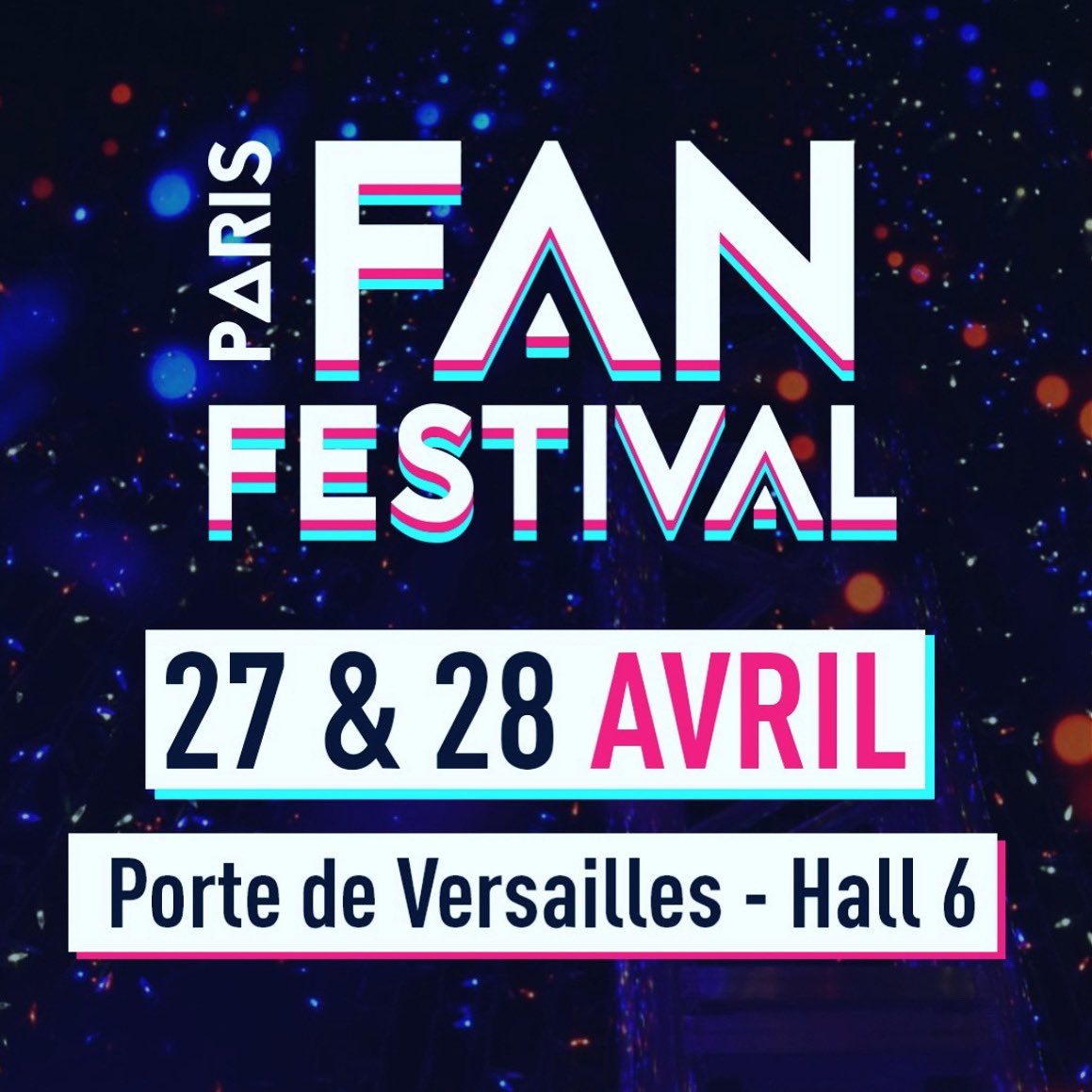 C’est parti pour le @ParisFanFest ! #ParisFanFestival