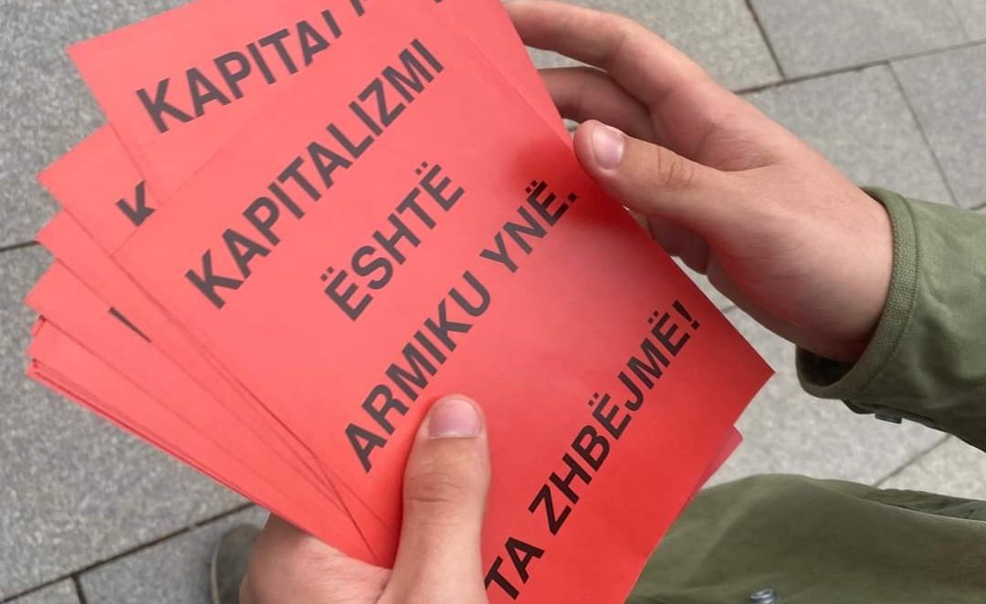 🇽🇰 Anti-capitalism protest planned for May 1 in Prishtina.