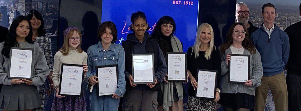 So great to hear the winning entries to the Love Letters to London competition. Congratulations to all who took part! #London #writing #poetrychallenge