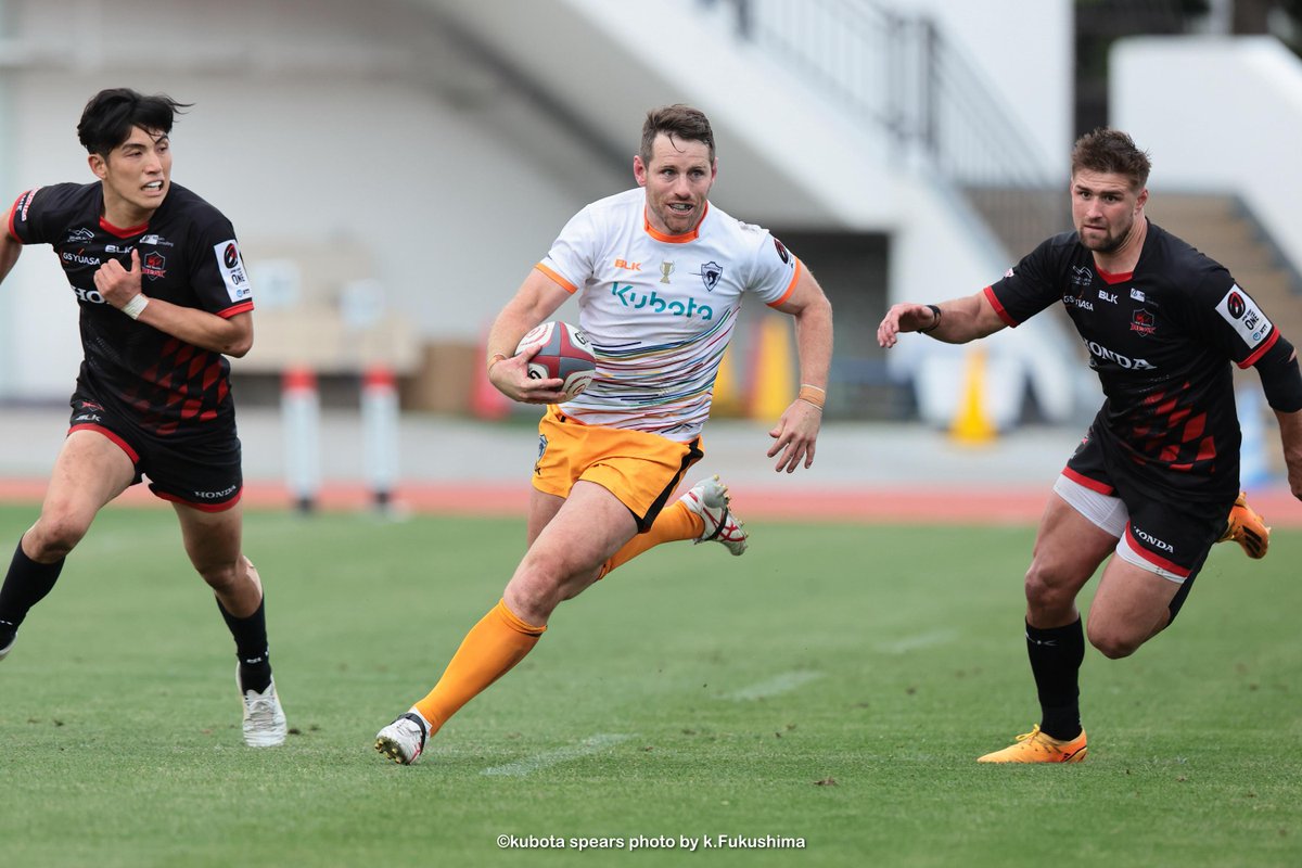 Kubota_Spears's tweet image. ＼🧢0427 POM🏅／
本日の #Round15 三重ホンダヒート戦では、
バーナード・フォーリー選手がプレーヤー・オブ・ザ・マッチに選ばれました🏆🌟

フォーリー選手おめでとうございます🍊🦄

#クボタスピアーズ #ImpactActions
#NTTリーグワン #GoForwardAsOne
#OrangeThanksDay