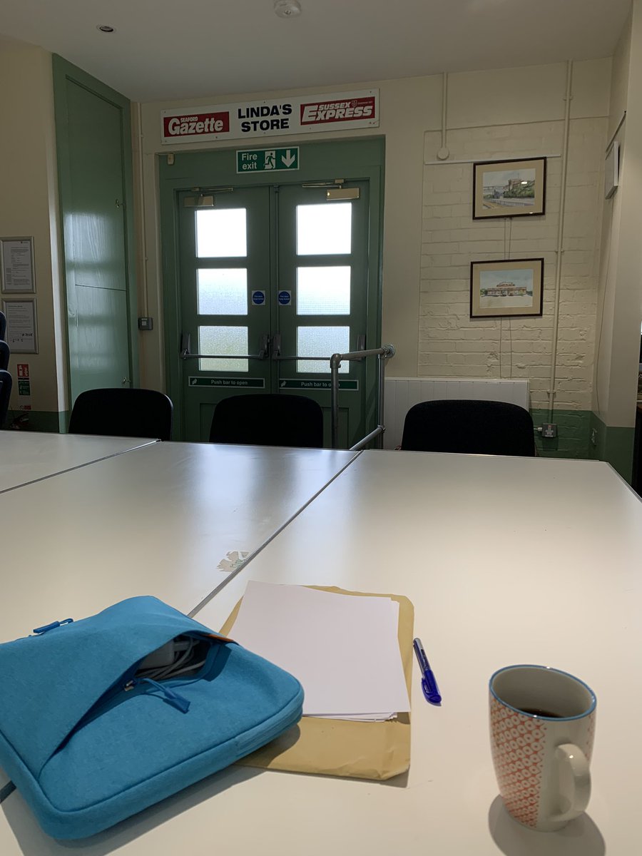 Occasionally the community hub is used as our own meeting room.