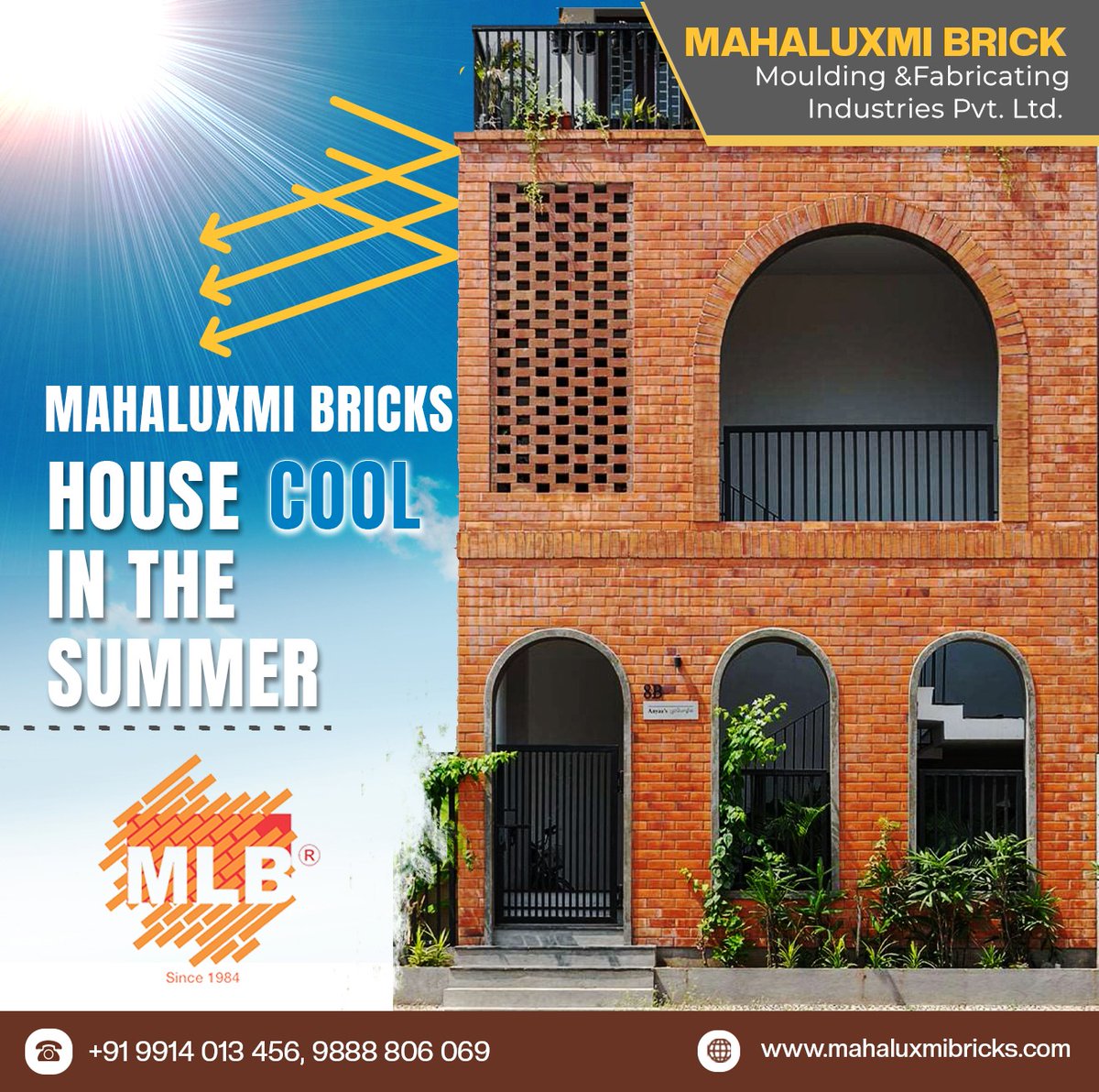 That's a compelling motto! It speaks to the dedication and craftsmanship behind the work. What's the story behind Mahaluxmi Brick Moulding & Fabricating Industries Pvt. Ltd
.
#MahaluxmiBrickMoulding #HighQualityBricks #ReliableTiles #ConstructionMaterials #BuildingDreams