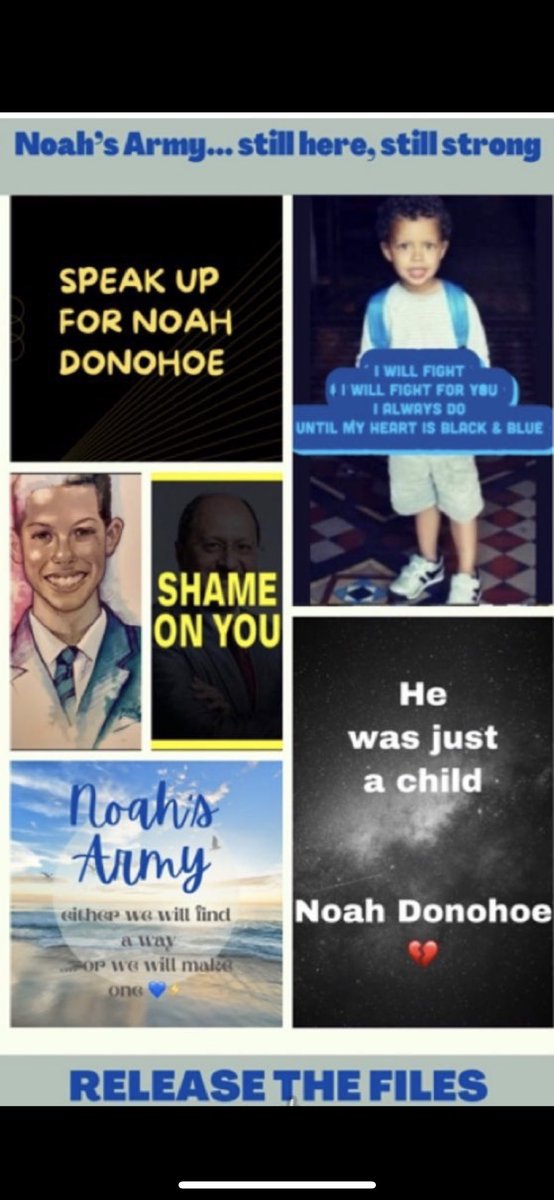 #JusticeForNoahDonohoe 💙