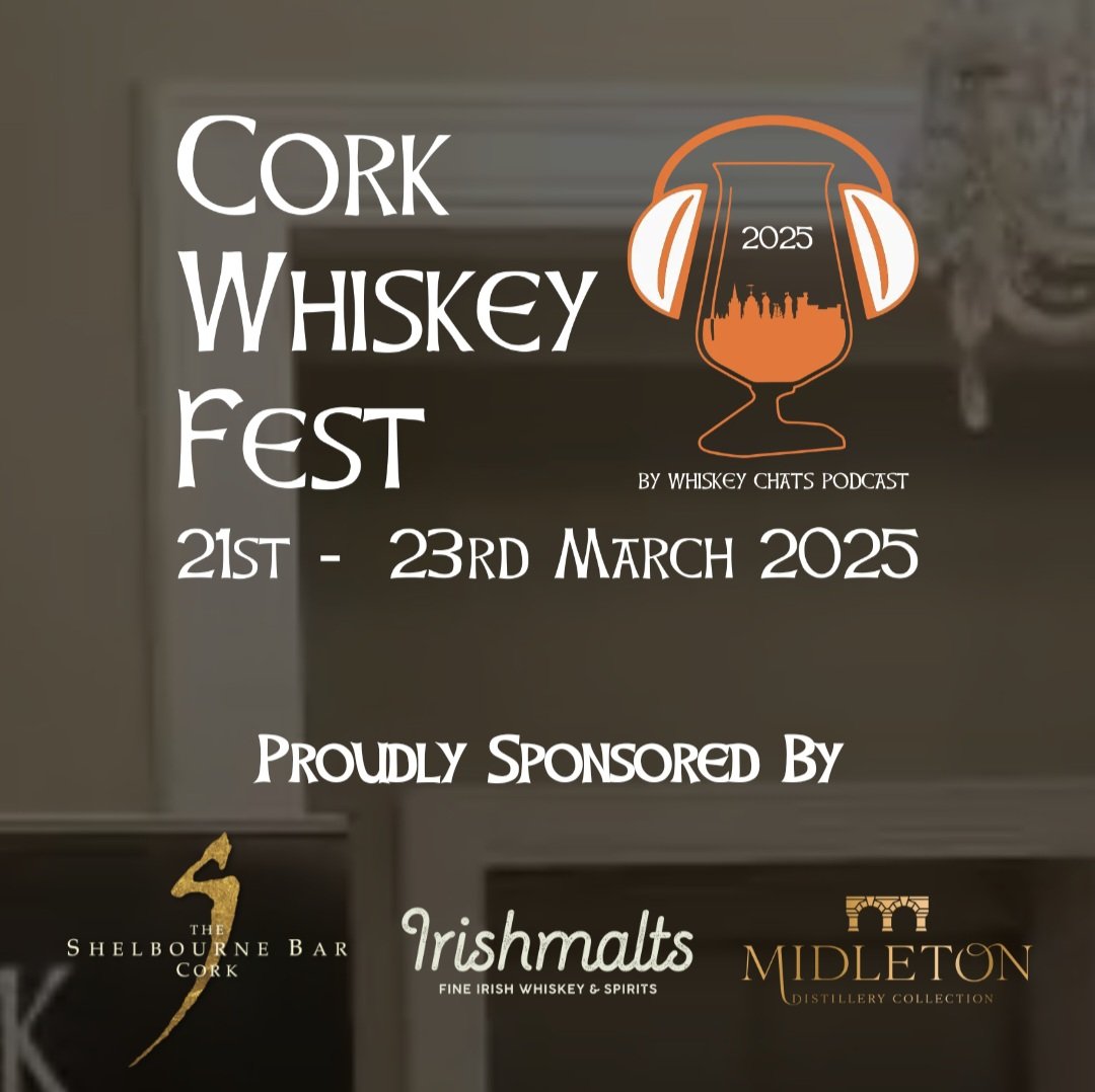 Yay we have a date for next year @CorkWhiskeyFest 🎉🥃