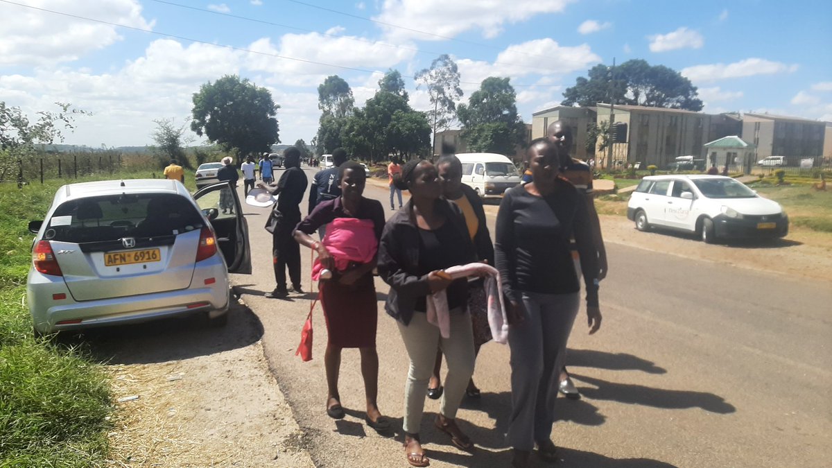 It sounds like there's significant voter turnout at the Chikurubi Polling Station, with many expressing support for ZANU PF's candidate Kevin Mutimbanyoka.