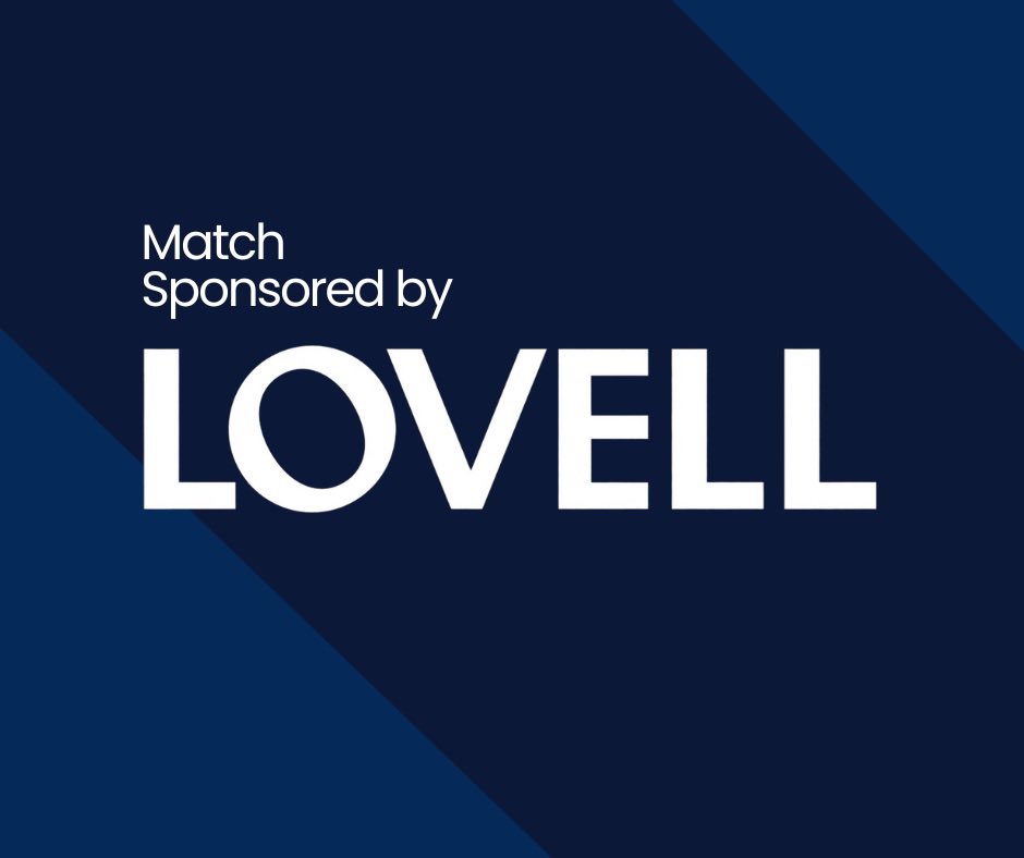Today’s game is the last one with @Lovell_UK as the match sponsor. We thank them for their support over the last two years, much appreciated 💙 #UpTheBoro