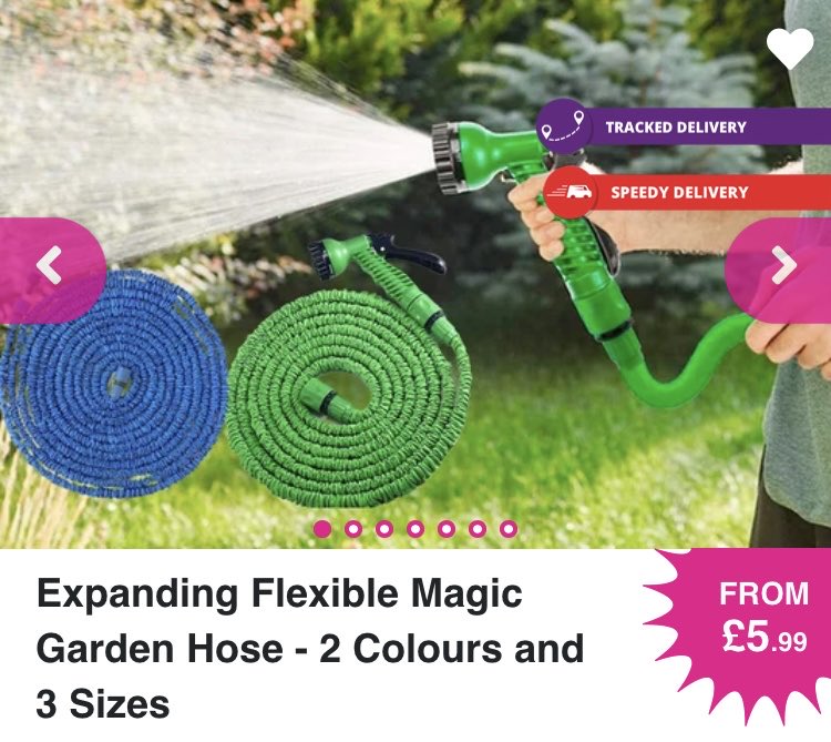 Pick up this Expanding Flexible Magic Garden Hose from £5.99 at WOWCHER(Ad)👉🏻 tidd.ly/4bdF0Od 🌞