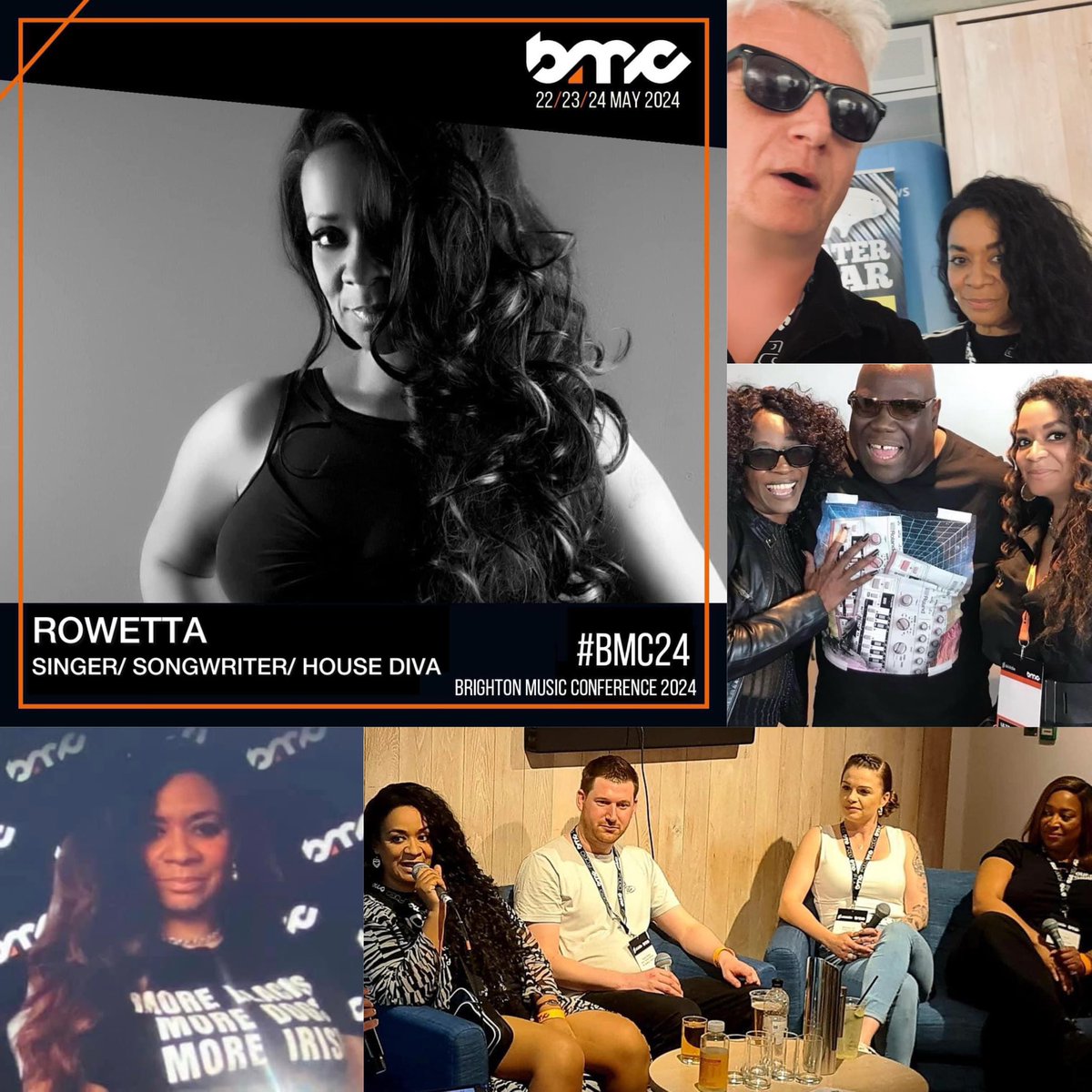 Great to catch up here in Ibiza with so many friends, collaborators & future collaborators in this beautiful music indudstry of ours. Can’t wait to do it again at @BrightonMusicCo in May, where I’ll be one of the speakers/ singers. See you at #BMC24 🎶🧡🖤🤍