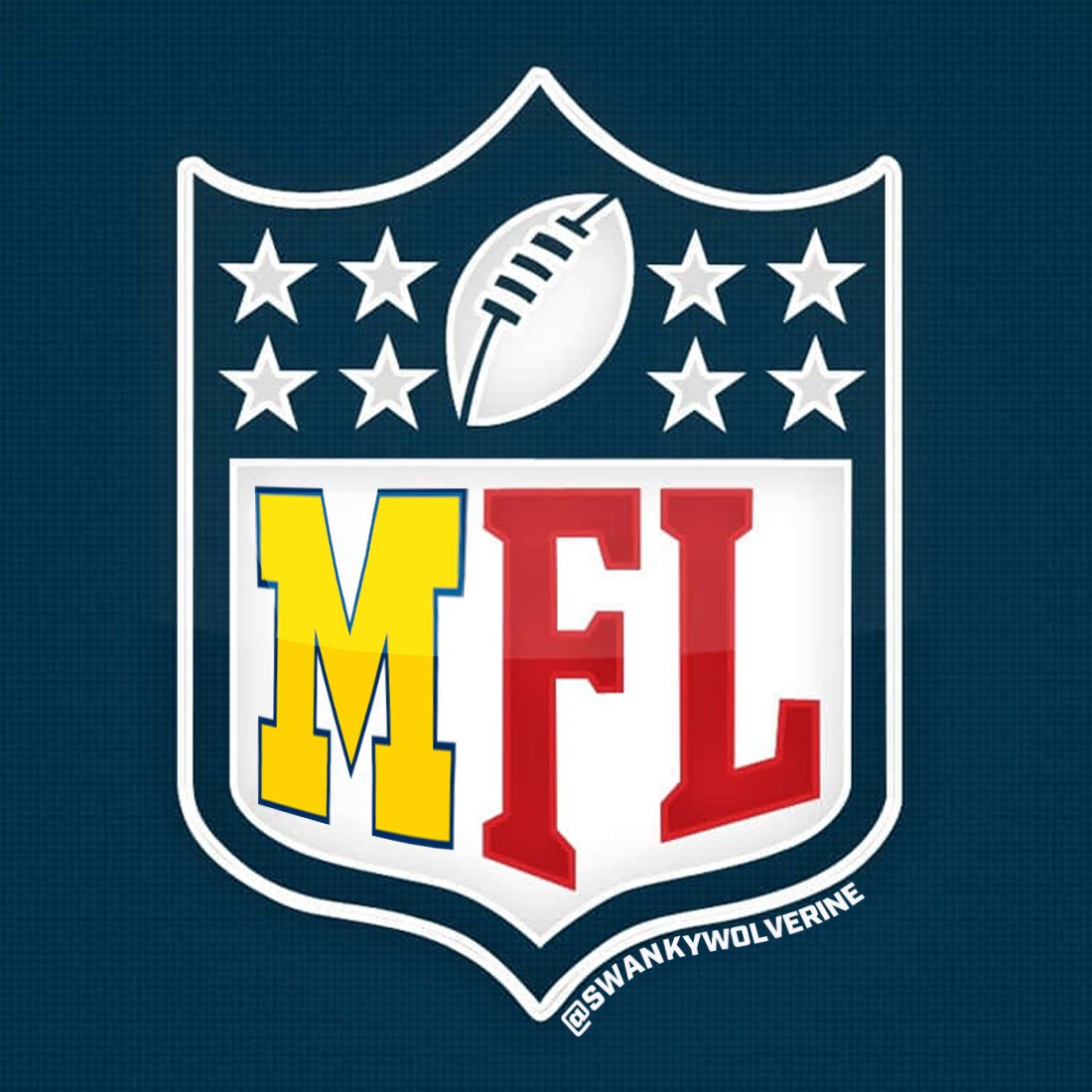 With so many Michigan football players getting drafted, the NFL had to change their logo