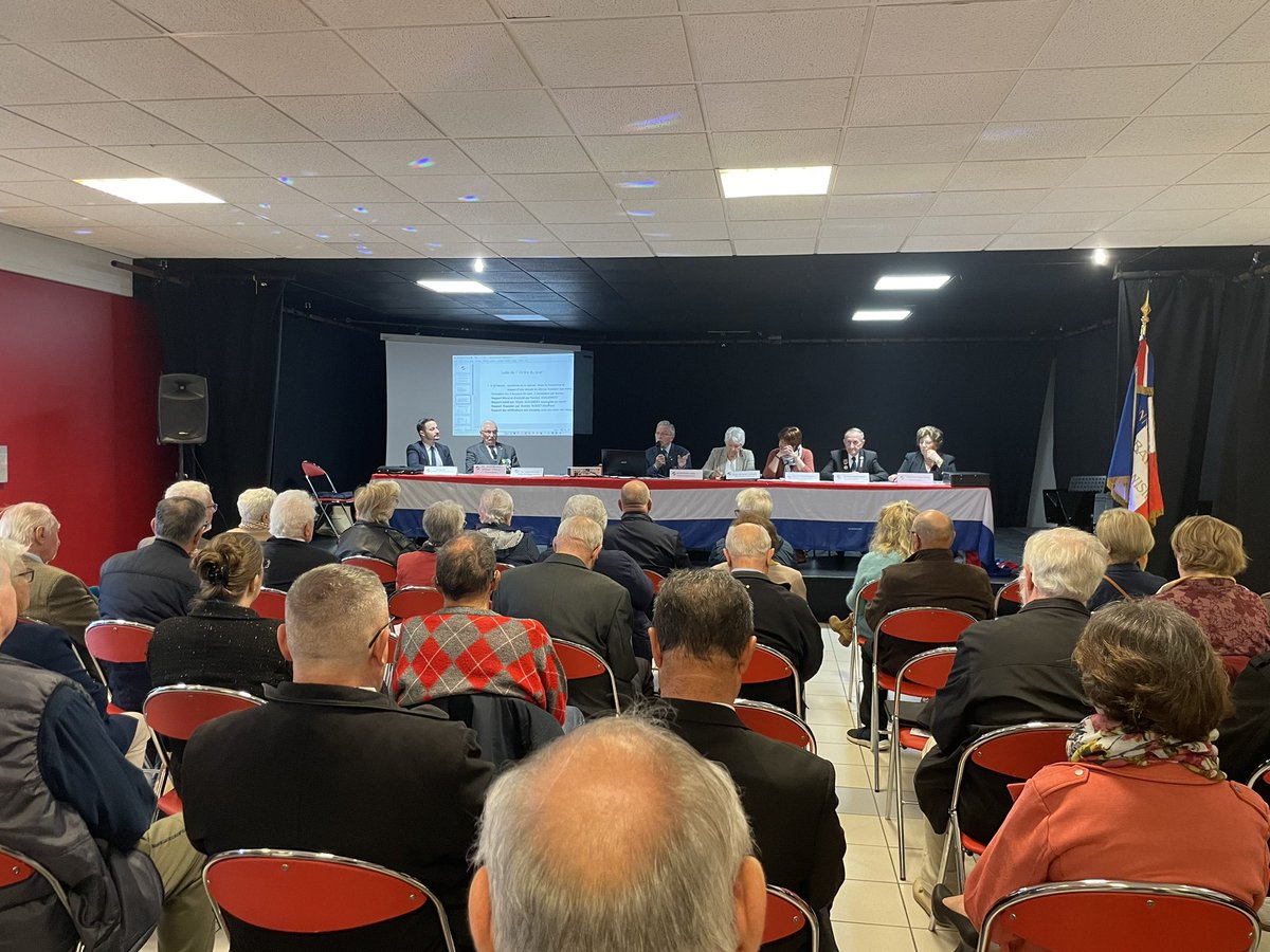 Assemblée générale de l’Association Départementale de l’Oise des combattants Prisonniers de Guerre à Nogent-sur-Oise ! 🇫🇷