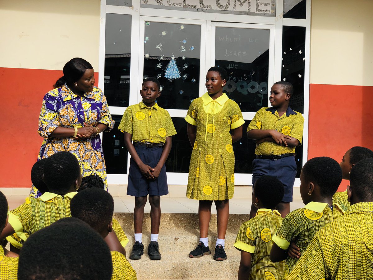 “Woforo dua pa a, na yepia wo”. 
[Akan proverb] 

— When you climb a good tree, you are given a push.
 
Our gifted Quarter-finalists were celebrated and honoured for their remarkable feat in the 2024 @perbicubs #InterSchoolReadingQuiz! 🏆💛💙

#StMartindePorresSchool #SMDPS