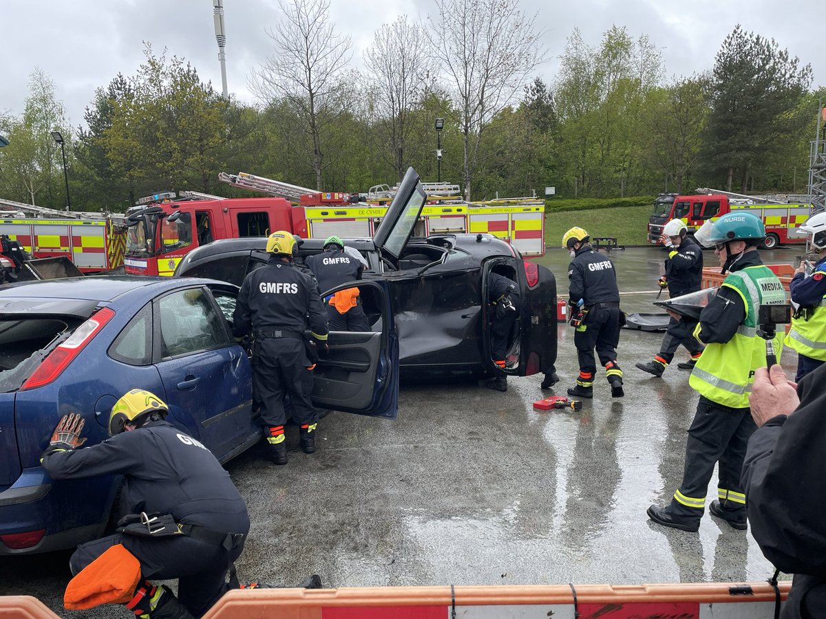 The RTC and Trauma teams are both competing in the Welsh Rescue Challenge today hosted by @SWFireandRescue at Cardiff Gate Training Centre. An excellent event filled with of teams demonstrating some excellent skills @manchesterfire