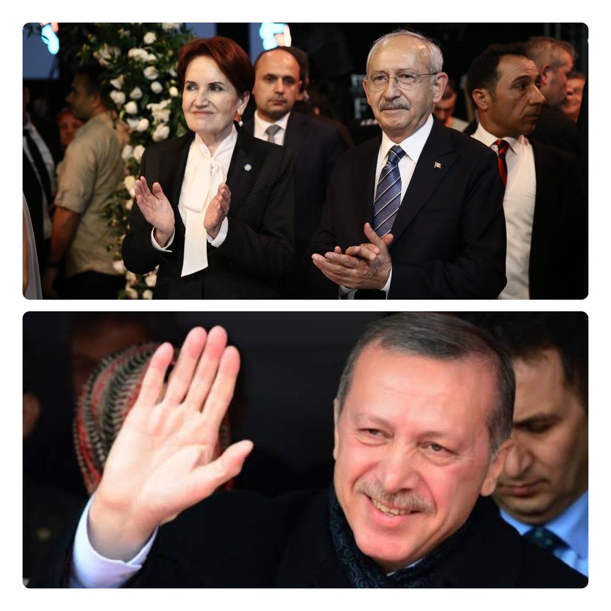🔴 Kemal Kılıçdaroğlu ve Meral Akşener, Tek görevleri Erdoğan'ı göndermekti. 

Bir çoğu gibi onlarında siyasi ömürleri yetmedi.