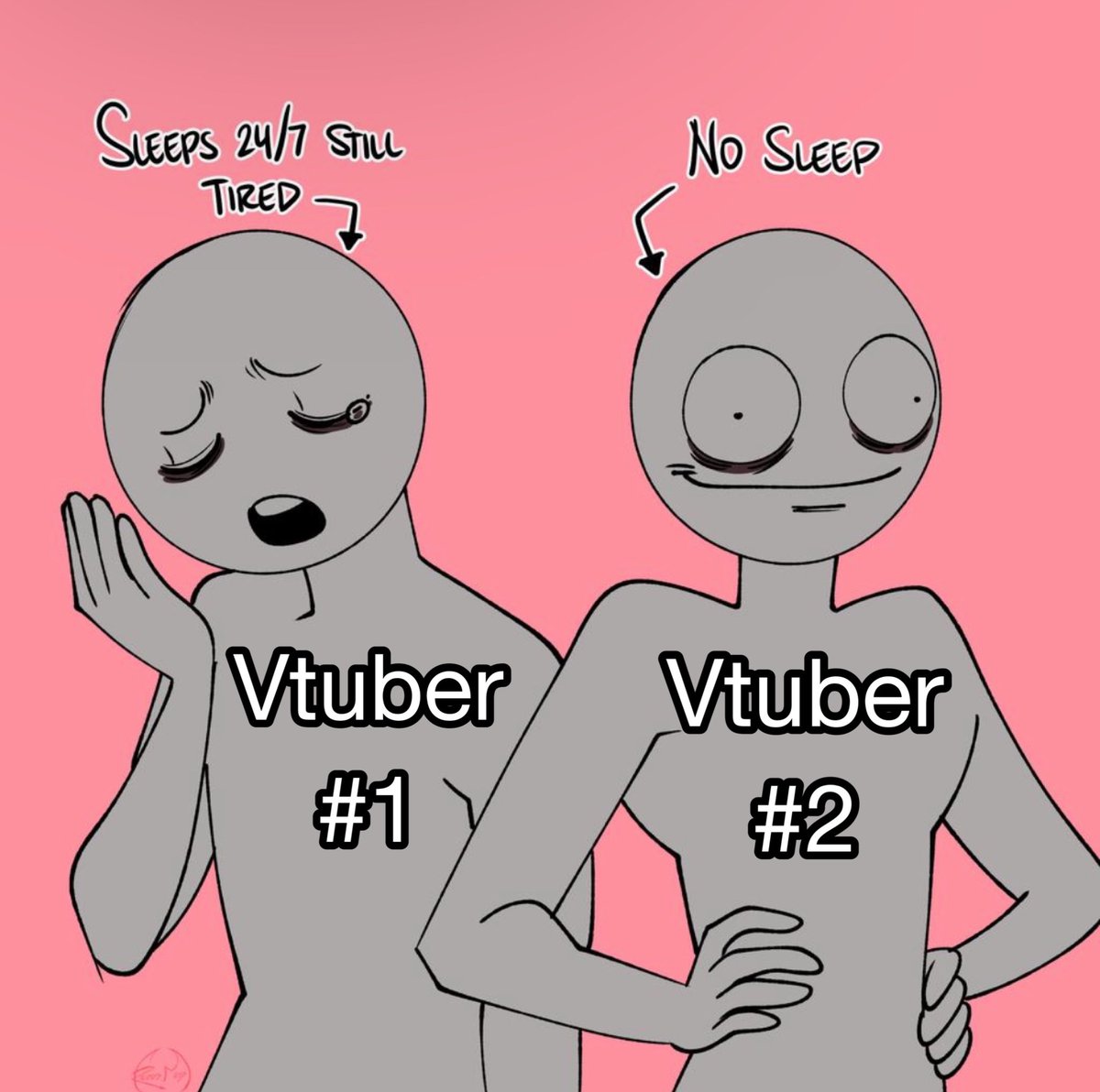 Which one are you? I'm #2, sleep is for the weak😤 #VTubers #VTubersAU #vtubersummerparty