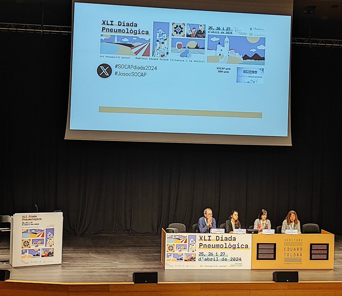 Darrera taula Diada de la <a href="/socapnet/">SOCAP 🫁</a> . Abordatge personalitzat de l’AOS. Amb la Paula Mackers ORL de l'<a href="/hospitaldelmar/">Hospital del Mar</a> i el Ferran Barbé de l'<a href="/harnaulleida/">Hospital Universitari Arnau de Vilanova</a>
. Perspectiva ORL, abordatge multidisciplinari i malaltia cardiovascular en l'AOS. Interessants ponències! #socapDIADA2024