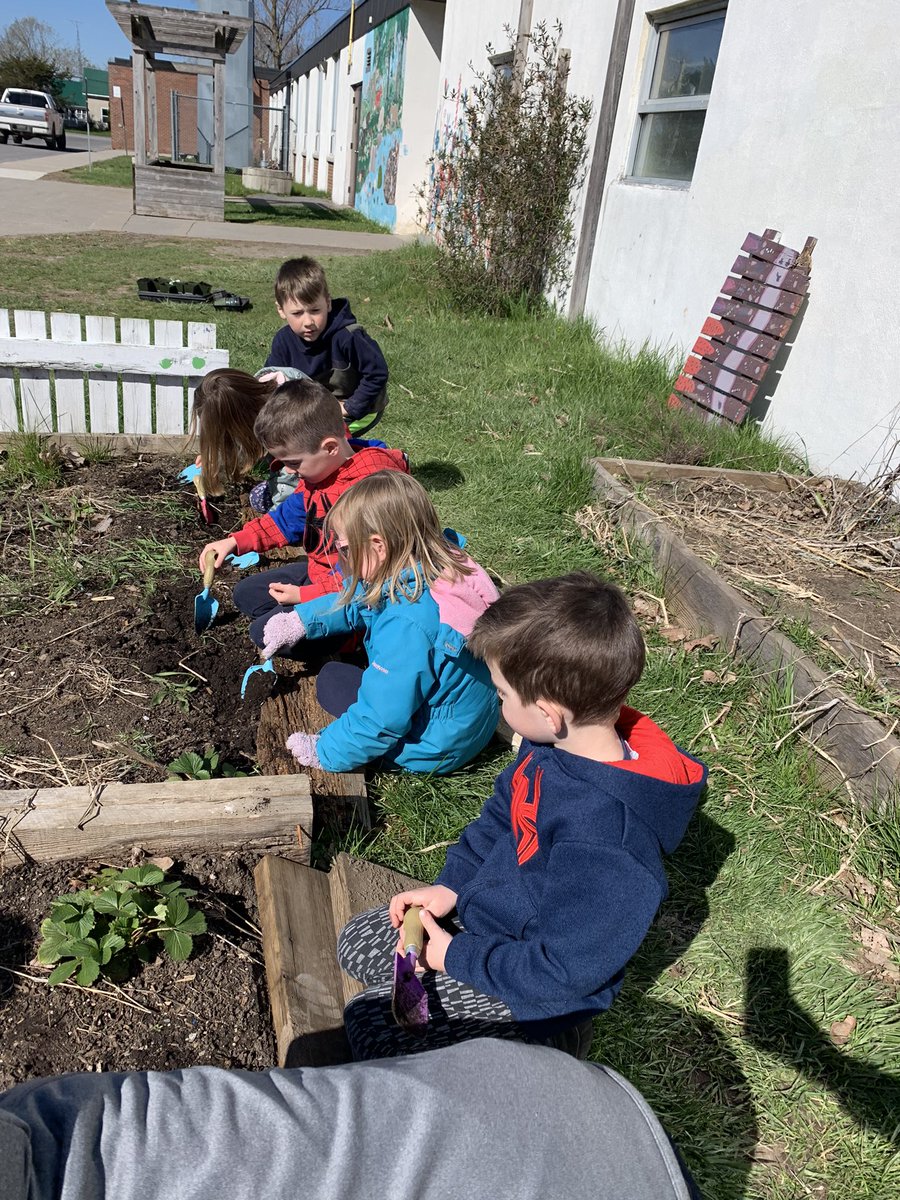 Spring brings us outside to learn new things. Great job little STARS!