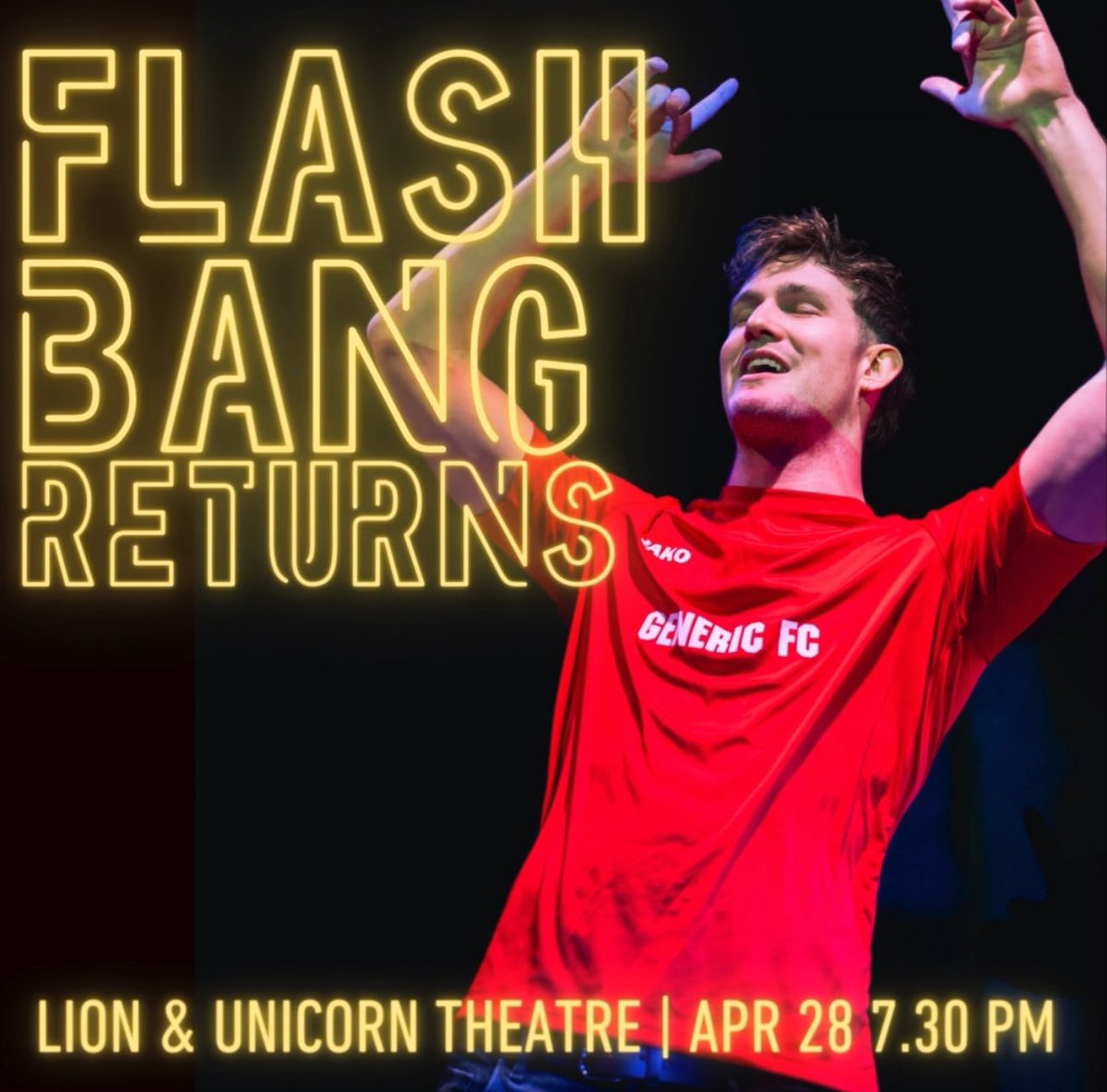 LandUTheatre's tweet photo. And up next - Tomorrow night we say goodbye to #Flashbang from @ProforcaTheatre before it goes on tour next week…

Followed by Labour’s Lost Love from @nomadomedy 
Tues - Sat | 7.30pm

🎟️ https://t.co/UJyxQncPij https://t.co/XUOa7u6GQR