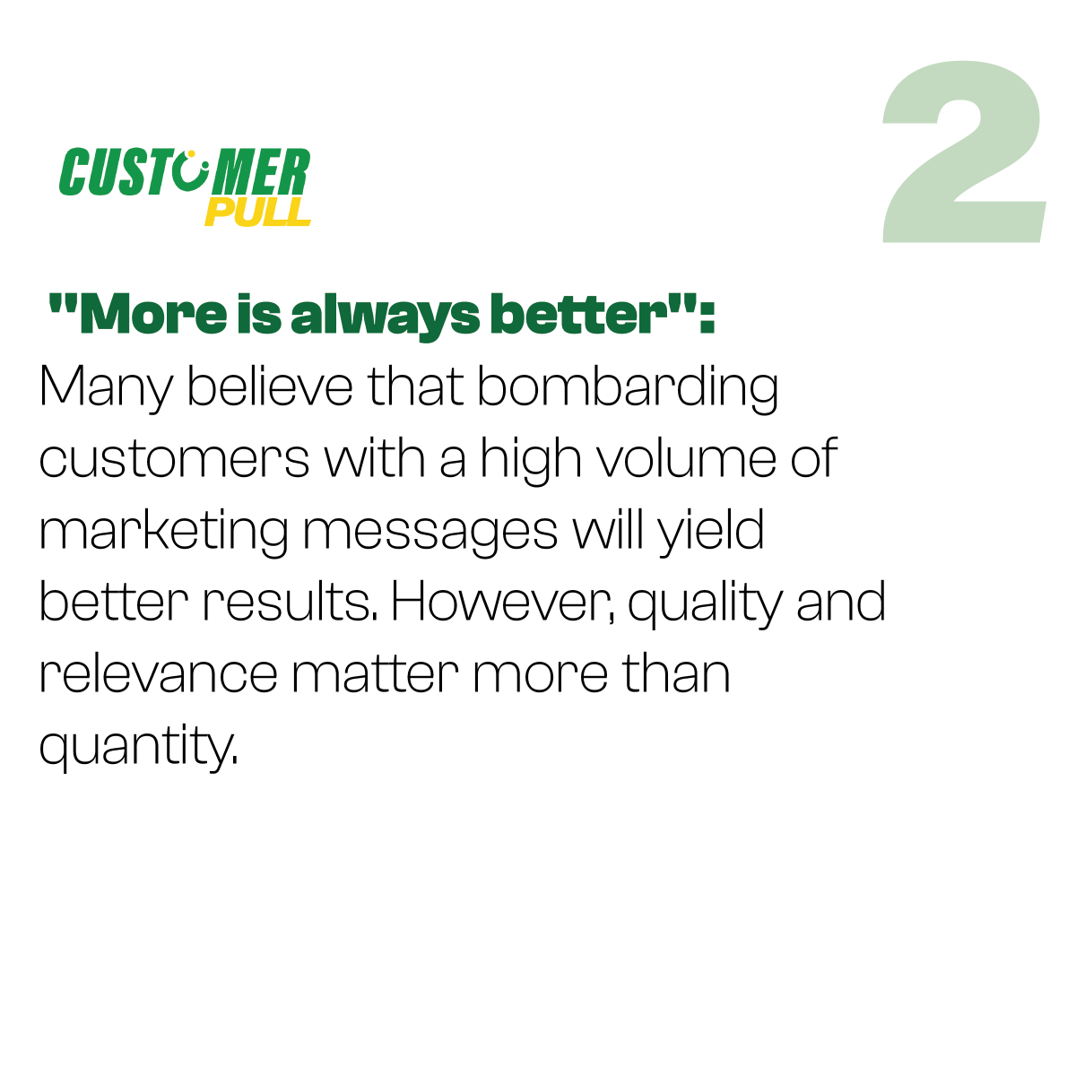 customerpullPRO's tweet photo. Common Misconceptions in Marketing 

Several common misconceptions in marketing can hinder a company's efforts to effectively reach and engage its target audience. 

Here are a few examples. Take note of the fourth slide. https://t.co/2vjHawJEcT