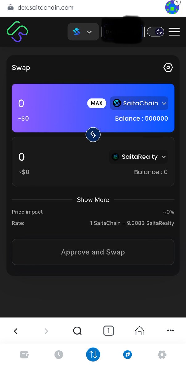I’ve got my test wallet for #SBC24 all ready for the new tokens to launch!

SaitaChain will soon welcome all tokens to the ecosystem, gas will be paid in #STC 

Lets get our TVL to the $ Millions 

@SaitaChainCoin #SaitaPro #SaitaChain #SaitaSwap #SaitaCard #SaitaID #Crypto