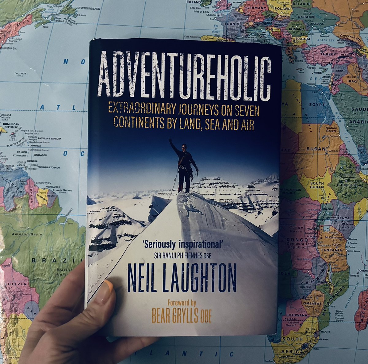 If you’re an armchair explorer (like me), then #Adventureholic by @NeilLaughton is a book you need in your life. It’s crammed full of extraordinary exploits & hugely inspirational adventures. I loved it! 🙌 Review: instagram.com/p/C6NxFmKI52s/…