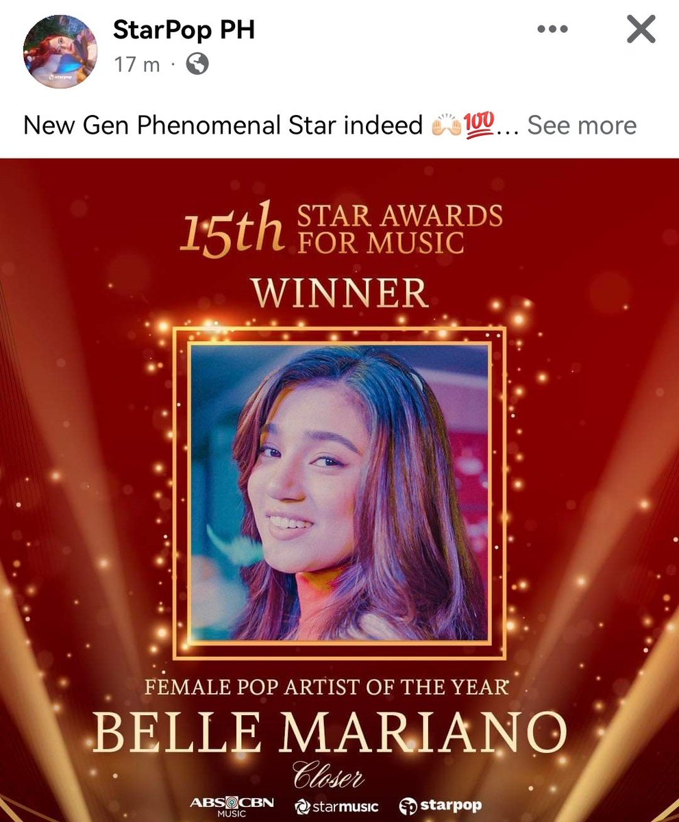 Engage po tayo sa StarPop (FB & IG)

#BelleMariano Belle Mariano
#DonBelle #DONBELLEmpire

links👇