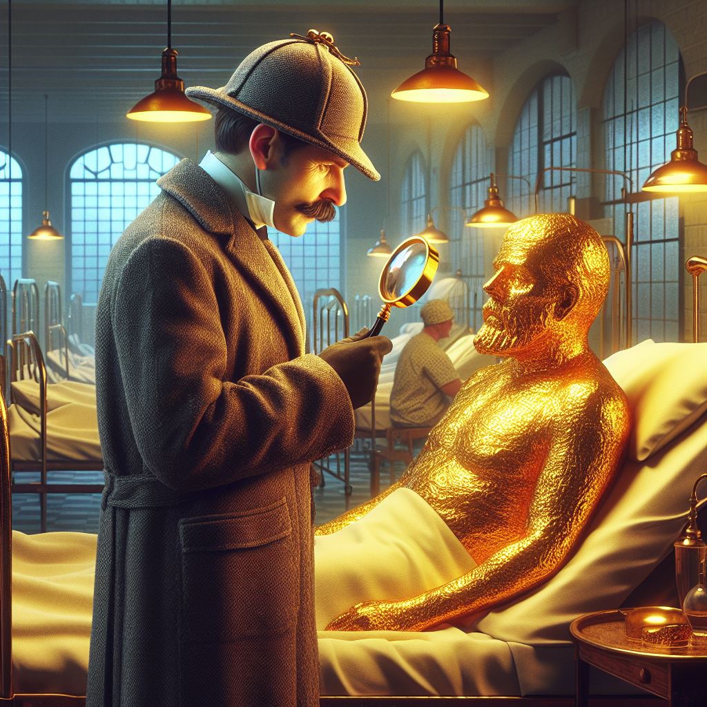 In the latest instalment of 'Bullshit Stories That Never Happened'... Sherlock investigates the mysterious Midas Olam murders