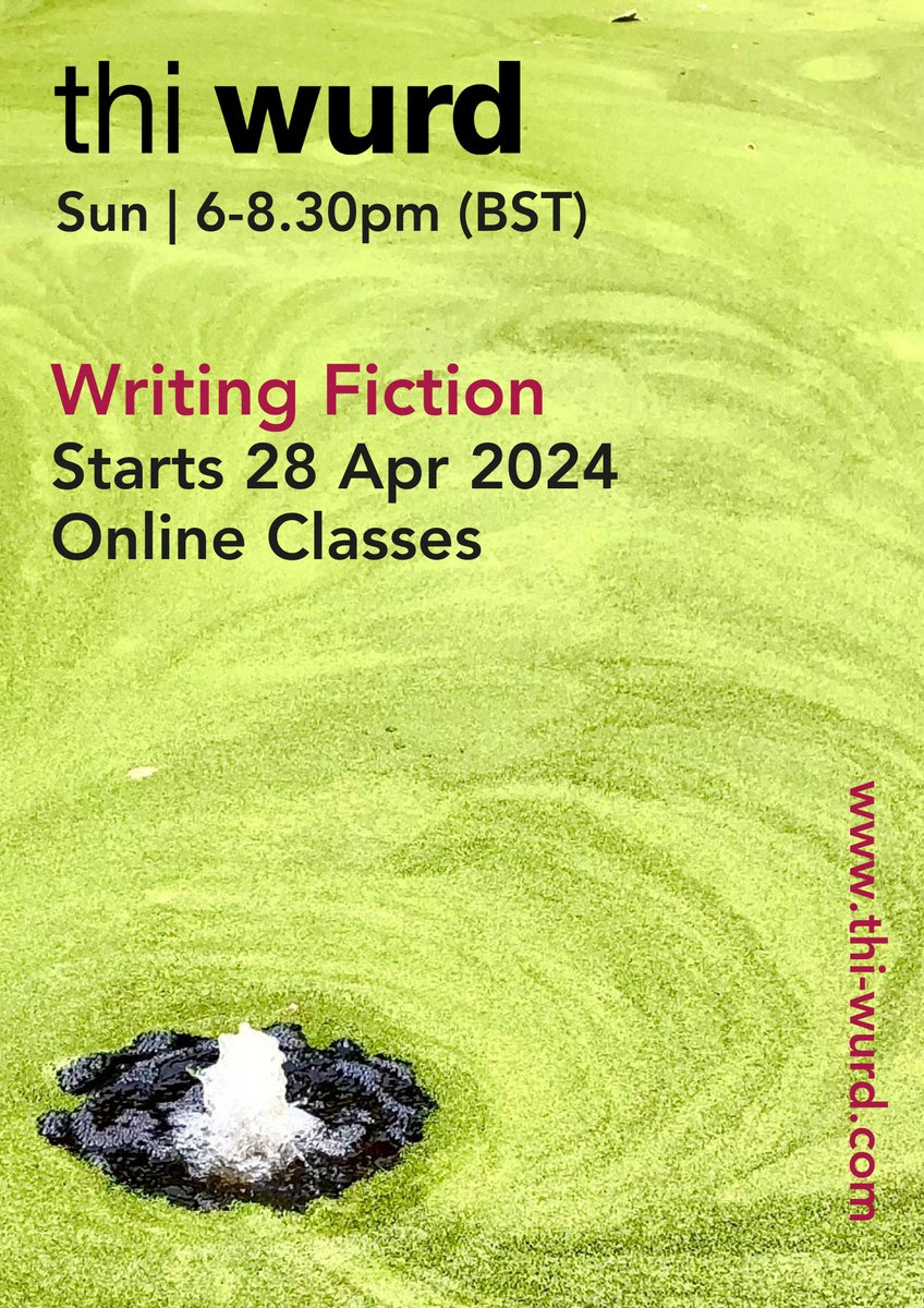 Our Sunday online ‘Writing Fiction’ class begins this weekend thi-wurd.com/writing-fictio…