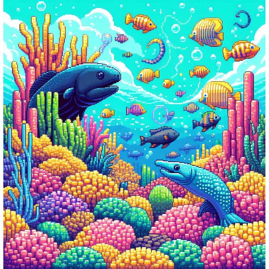 #Copilot
めっちゃいいぞ
いろんなパターンを操作できる
#AIArtwork #AIイラスト #珊瑚礁 #coralreef #AIイラスト好きさんと繋がりたい