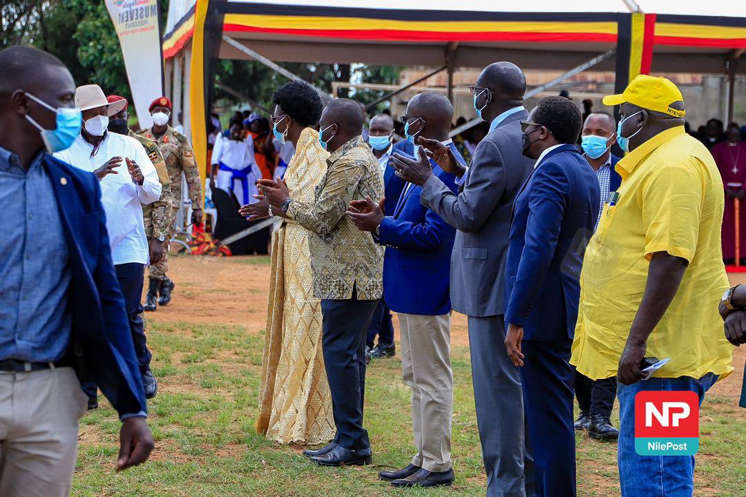 PHOTOS: President @KagutaMuseveni has arrived at Kitgum Farm Institute grounds to be part of Hon. @LillianAber's thanksgiving upon being appointed as State Minister for Disaster Preparedness, Relief, and Refugees. 

📸: @francis_isano 

#NBSUpdates