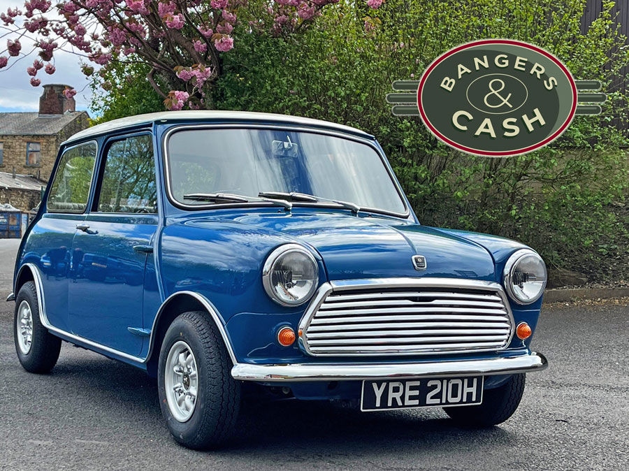RESTORED 1969 Mk2 MINI COOPER UP FOR AUCTION This 1969 Mk2 Morris Mini Cooper 998cc, painted in elegant Island Blue with a Snowberry White roof and beautifully restored by our sponsors @minisportltd will be auctioned on Thursday 2nd May at Mathewsons.