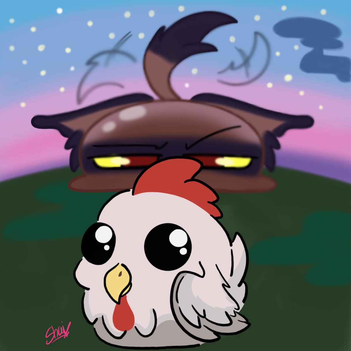 Shaiccoow's tweet photo. Chiken

#hunterSlime #art #slimerancher #digitalart https://t.co/G5kwvos2Ig