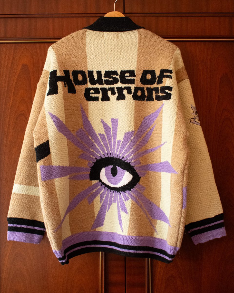 House of Errors SS24 Football Knit!🖤