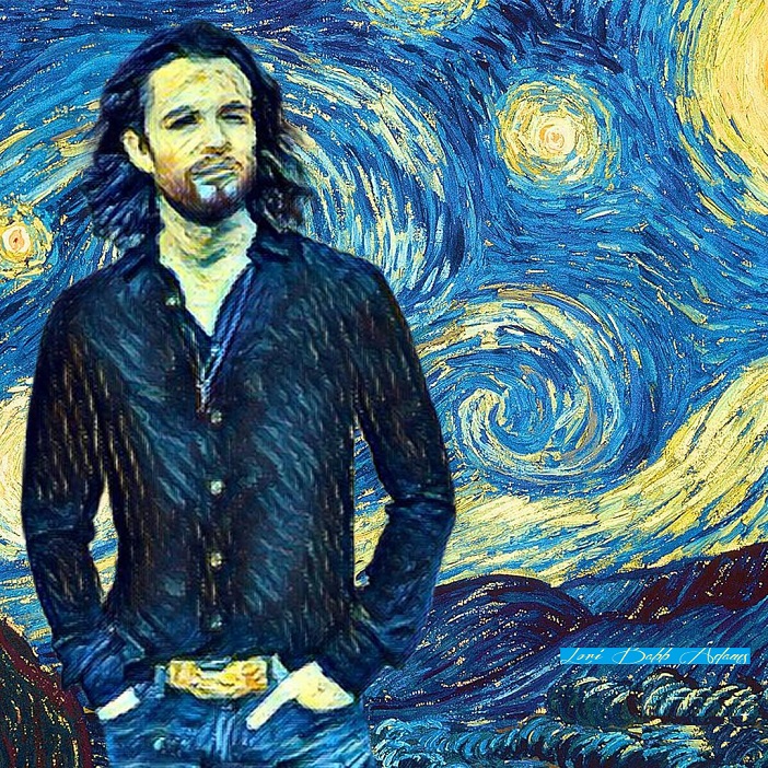 Happy Austin Brown Saturday!  
(1/2) In honor of of Home Free's release of 'Vincent' (featuring @donmclean), I figured I'd dust off an old edit from a few years ago! 
#ABS #HFFanart #PhotoEdit #Throwback2022 
#AustinVanGogh #Vincent   
Click on pic to view full image