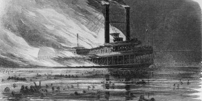 This day in 1865, the worst maritime disaster in U.S. history occurred when the steamship SS Sultana exploded on the Mississippi River, killing some 1,800 people. Most were former Union POWs returning home from the Civil War. Have a keep your head above water kinda Saturday!