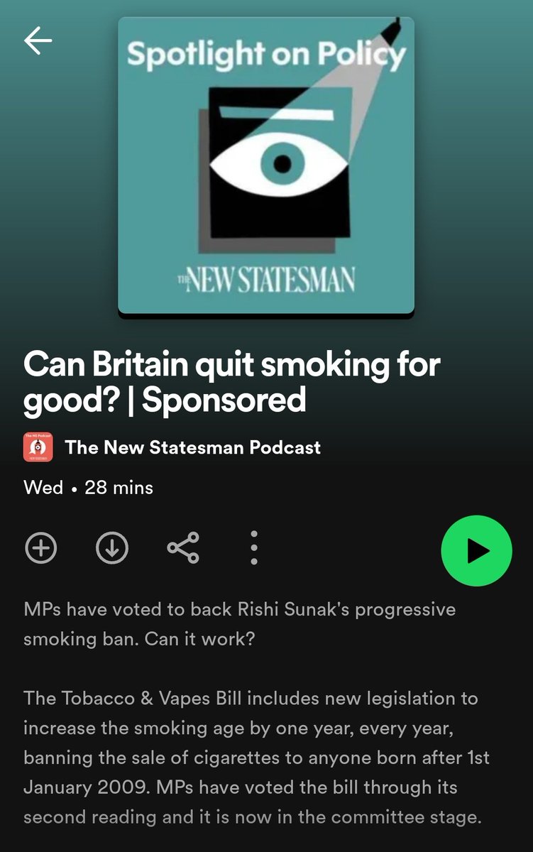 I wonder if you can guess what firm sponsored this half an hour podcast from the New Statesman (that appears straight into the podcast feed) ?
