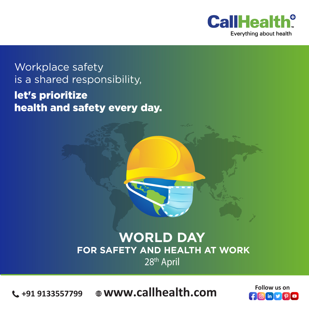 🌍 Today, on World Day for Safety and Health at Work, we stand together to prioritize the well-being of workers worldwide. Let's raise awareness about the importance of safe and healthy workplaces for all. #SafeWork #HealthAtWork #WorldDayforSafetyandHealthAtWork 🛡️👷‍♂️👩‍⚕️