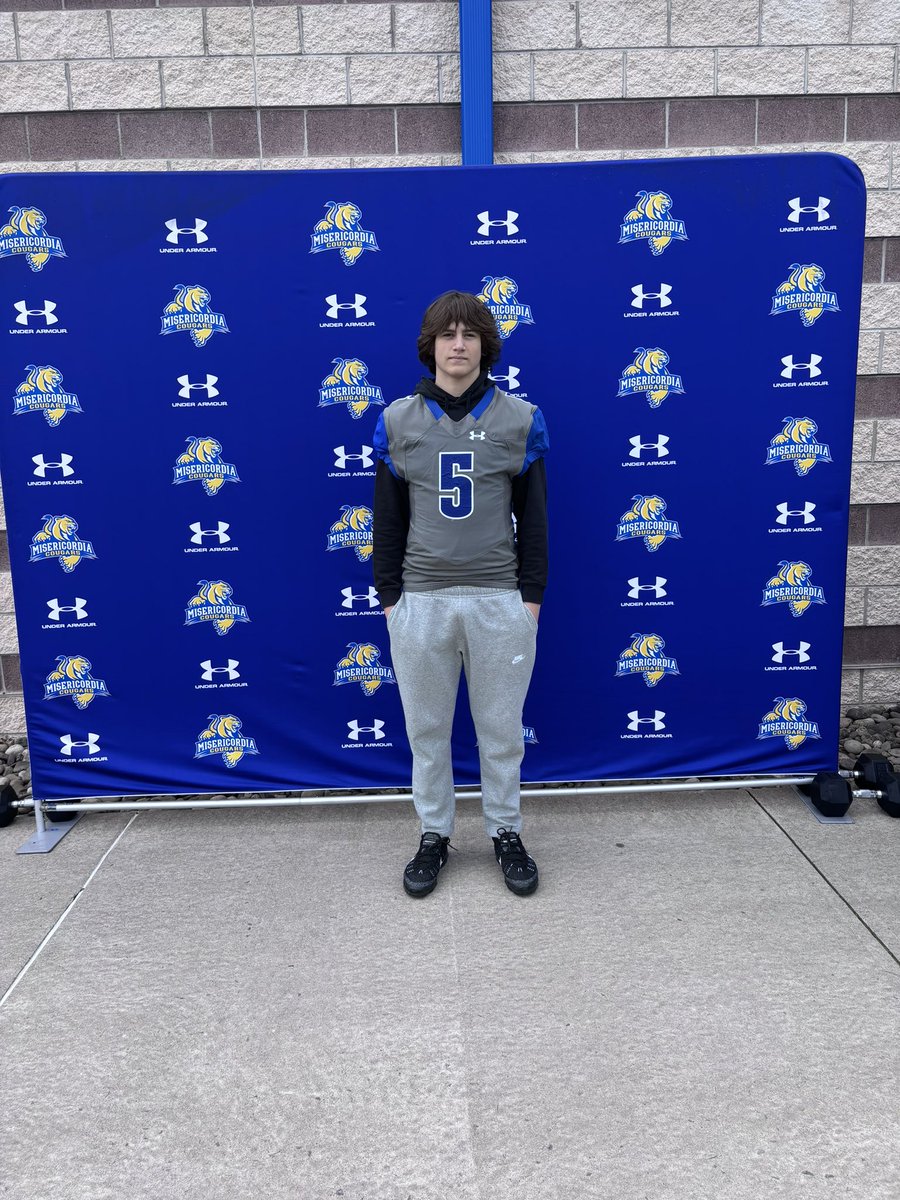 Had a great day at Misericordia university. Thank you @CoachClark78 for the invite. @CoachCregger @RussellStoner24 @AFL_YorkPA @NEBobcatsFB