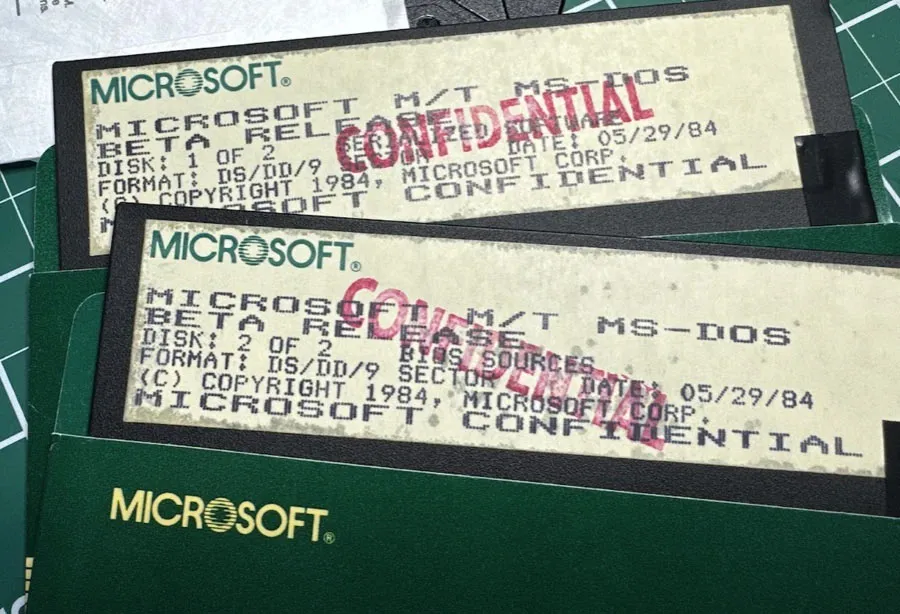 I worked on MS-DOS, but not this one! Microsoft has open-sourced MS-DOS 4.00 on Github, but it might not be what you think it is. MS-DOS 4.00 was an attempt at a multitasking MS-DOS, but OEMs weren't really interested, and it was only ever in limited release. So it's almost