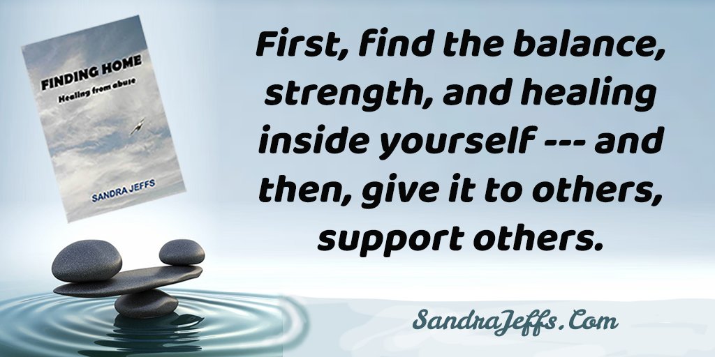 Awareness is the key to #healing and #balance. Bring it into your life. Read #FindingHomeBook at sandrajeffs.com