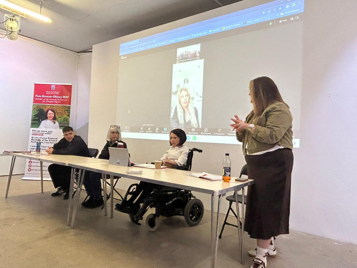 Glasgow City Parents Group (GCPG) (@gcparentsgroup) on Twitter photo Thanks <a href="/GlasgowPam/">Pam Duncan-Glancy MSP</a> for the meeting today. It’s great to hear views from all stakeholders - ourselves, <a href="/EISGlasgow/">EIS Glasgow</a> <a href="/GMBGlasgowCC/">Glasgow GMB</a> (DYW) <a href="/mcrpathways/">MCR Pathways</a> & <a href="/gla_hsu/">Glasgow Highschool Student Union</a> about GCC education cuts. We’re stronger when we all stand together 💛
#LetOurKidsFlourish 💛 Thanks <a href="/GlasgowPam/">Pam Duncan-Glancy MSP</a> for the meeting today. It’s great to hear views from all stakeholders - ourselves, <a href="/EISGlasgow/">EIS Glasgow</a> <a href="/GMBGlasgowCC/">Glasgow GMB</a> (DYW) <a href="/mcrpathways/">MCR Pathways</a> & <a href="/gla_hsu/">Glasgow Highschool Student Union</a> about GCC education cuts. We’re stronger when we all stand together 💛
#LetOurKidsFlourish 💛