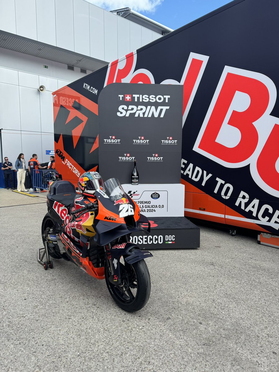 Something special is about to happen. 🤫 

#KTM #ReadyToRace #SpanishGP 🇪🇸