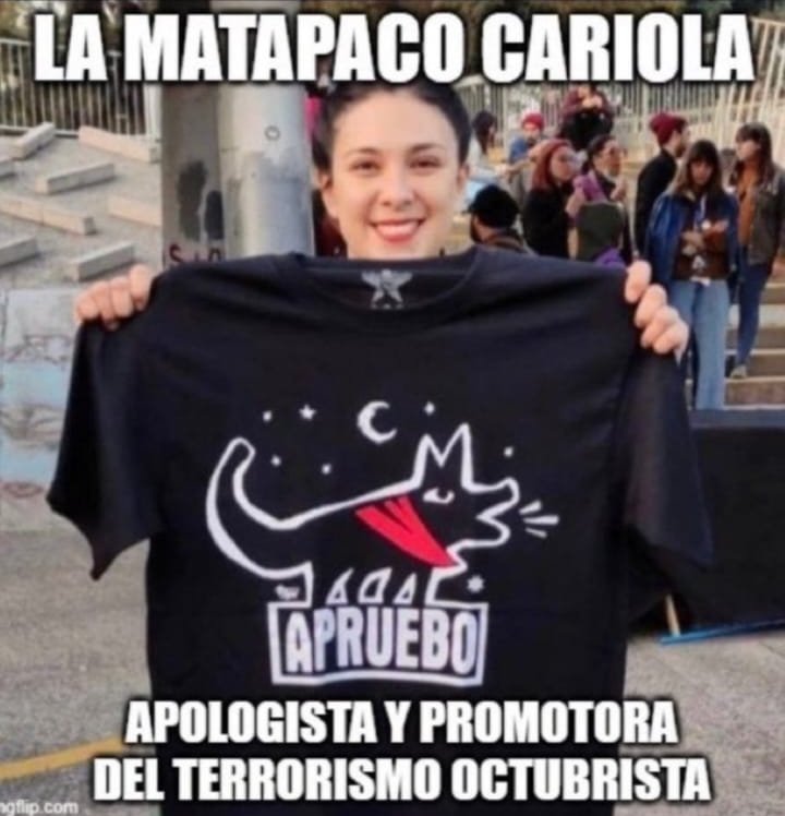 simonni17's tweet photo. Eres una HDP @KarolCariola https://t.co/KJCGBSg8NG