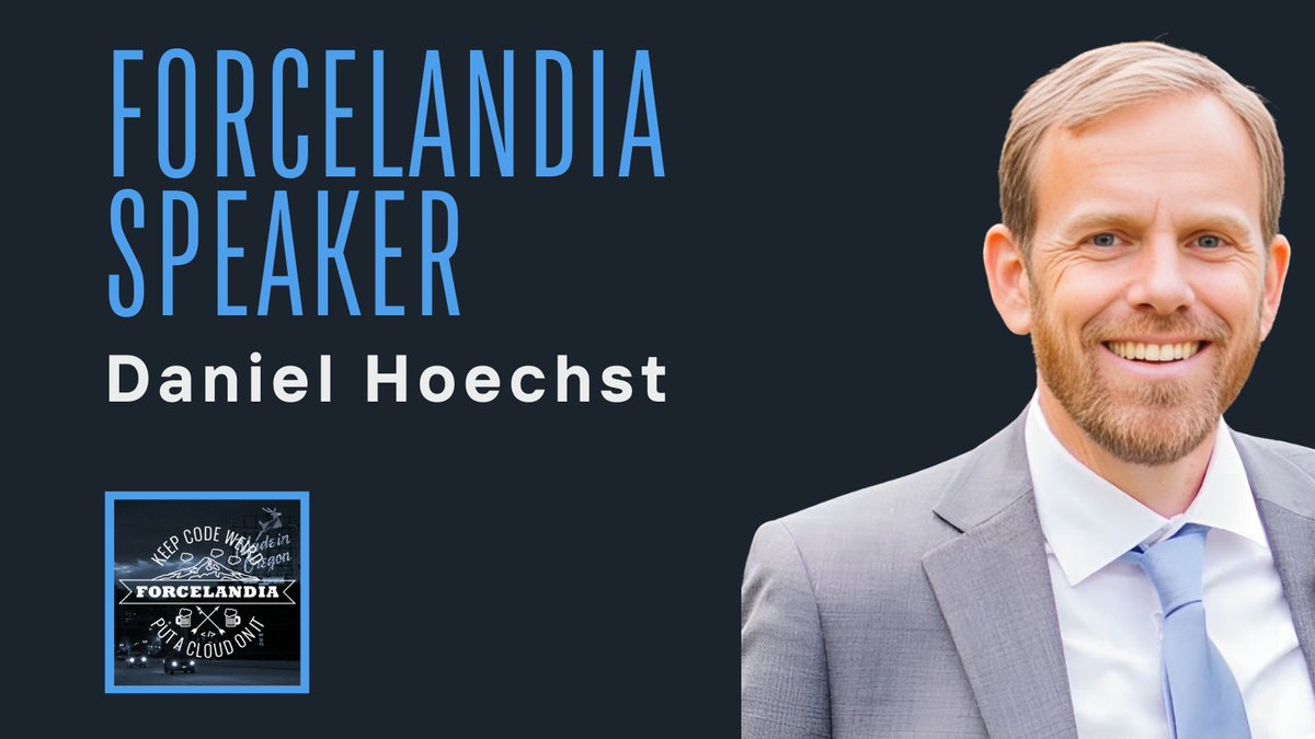 Forcelandia's tweet image. Get ready! Daniel Hoechst will be enlightening us at #Forcelandia2024!
Join the innovation movement! #KeepCodeWeird #PutACloudOnIt