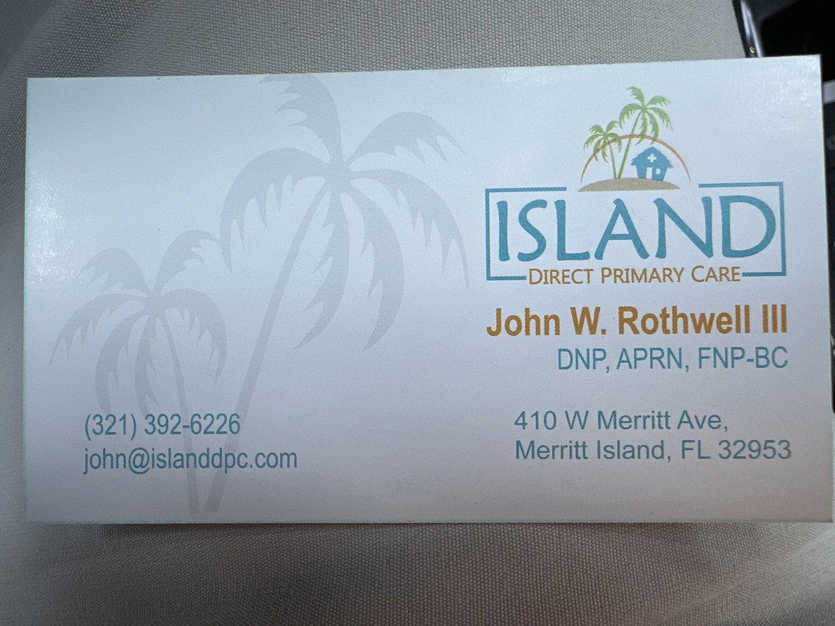 MerrittIslandFB's tweet photo. 👏👏👏👏👏💯💯👏👏👏👏👏👏
Can we get a round of aplause for Dr John Rothwell at Island Direct Primary Care
💛🖤THANK YOU Dr ROTHWELL💛🖤
Dr Rothwell helped our team get their annual sports physicals knocked out today!

Go book an appt here: https://t.co/RdjrqY5s8V https://t.co/fPvhPQl8XG