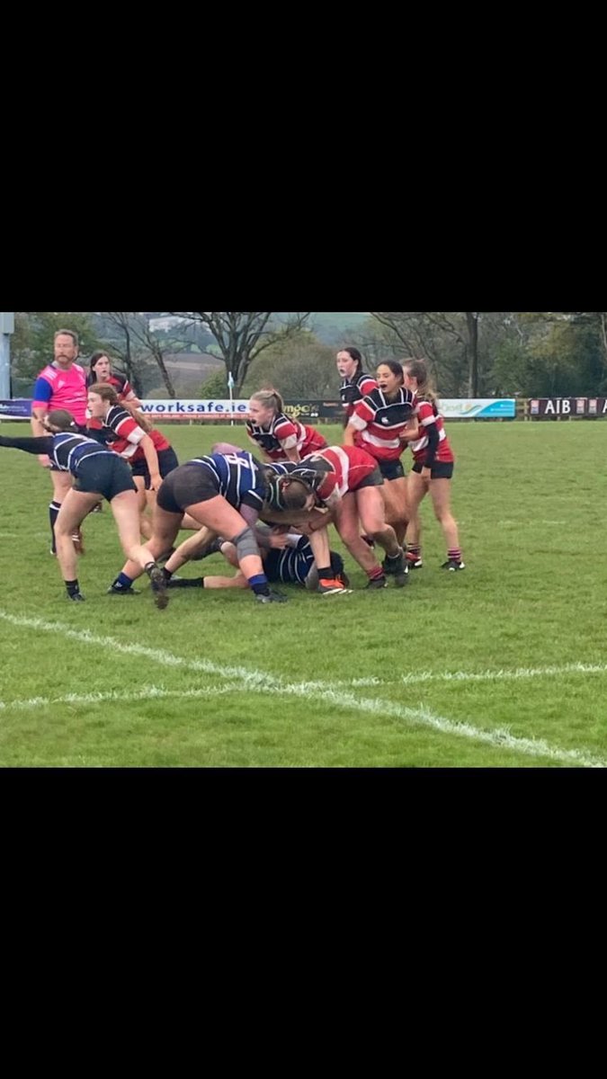WicklowRFC's tweet photo. U16s win SE Plate 19-0 vs Wexford in Gorey today. A brilliant display of defence by the Wicklow girls to keep a clean sheet, in such a competitive match. Try scorers were Aoife Jo McCormack and Ella Murphy (2) with conversions by Sarah Curry. Congratulations Girls! 🔴⚪️⚫️ https://t.co/qLcollqw5t